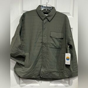 Vuori Women's M/L Medium Large Canyon Insulated Shirt Jacket Pistachio Green NWT